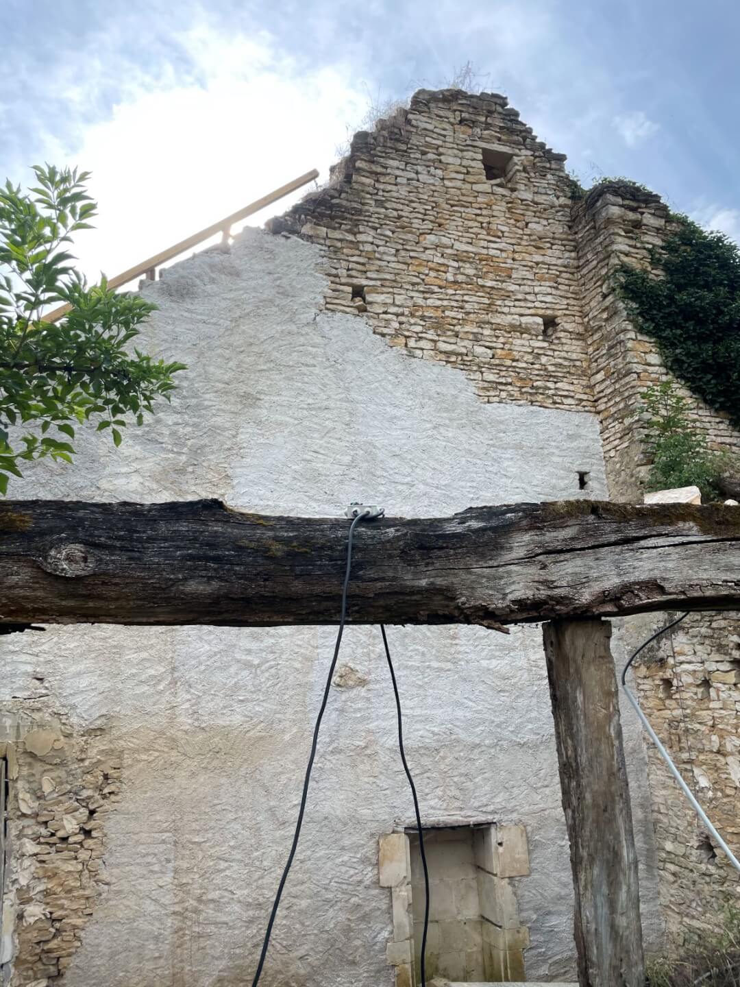 Schoorsteen achter weg 2